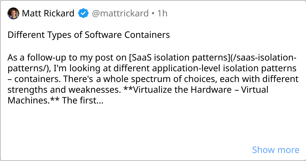 Different Types Of Software Containers